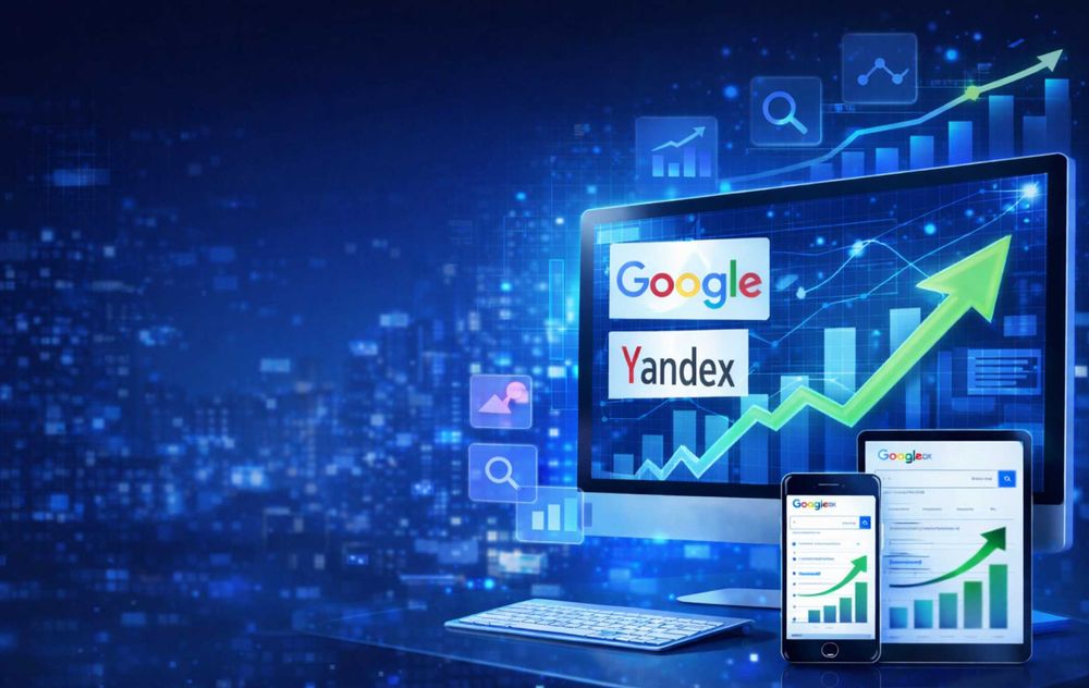 SEO продвижение сайтов в Яндекс / Google