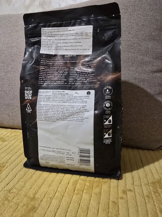 Pachet ciocolată profesională Callebaut + cacao – 5 produse (preț bun)