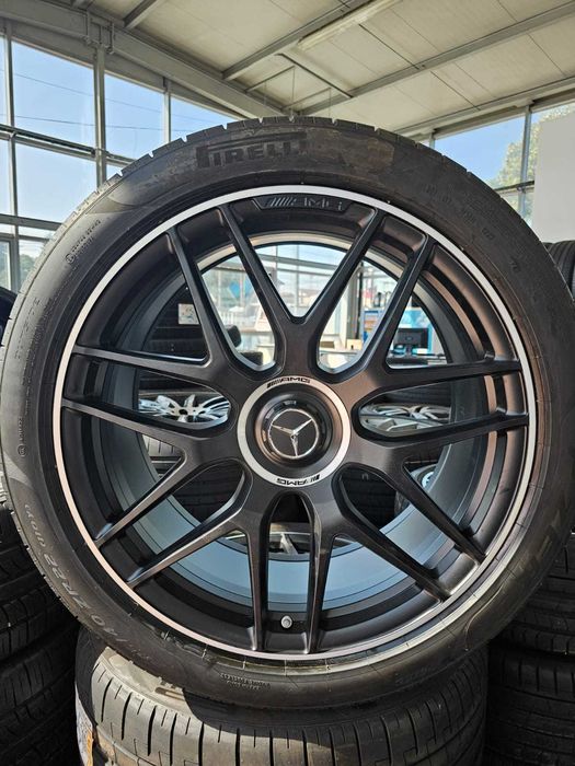 Jante Mercedes W167 Gle 63 Amg 53 Anvelope vara noi Pirelli 285 40 22
