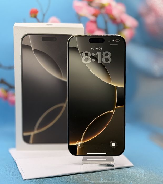 ГАРАНЦИОНЕН!!! Apple iPhone 16 Pro Max, 256GB, 5G, Natural Titanium