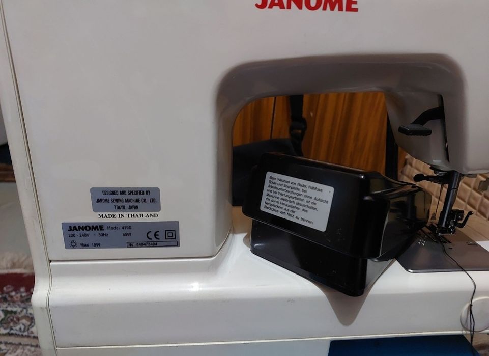 Швейная машина Janome 419S б/у