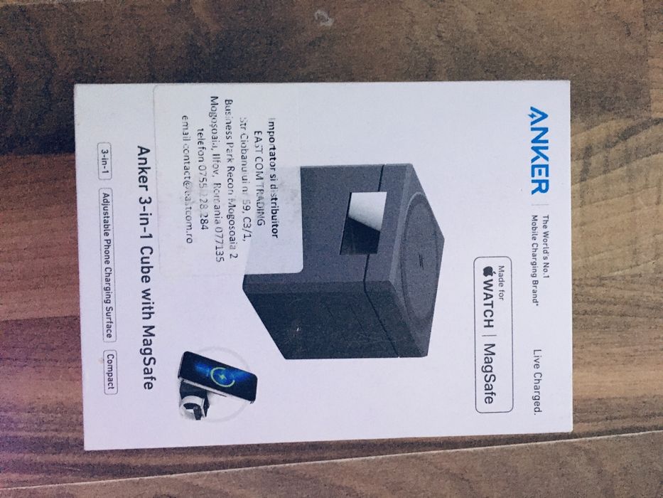 Anker 3-in-1 Cube MagSafe -nou,sigilat