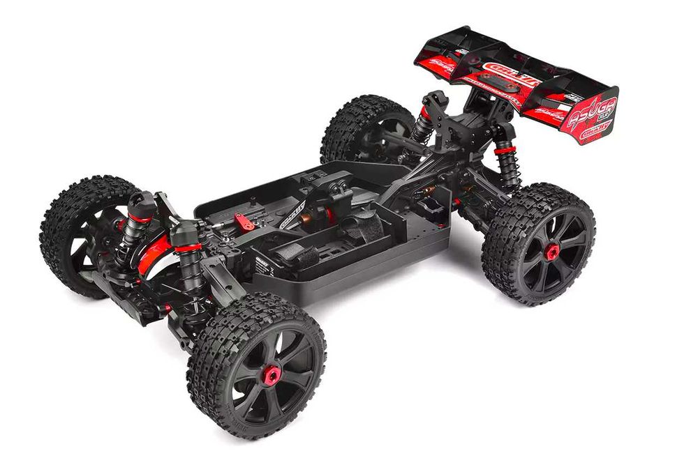 Team Corally – ASUGA XLR 6S 1:8, brushless, 100км\ч, Червено