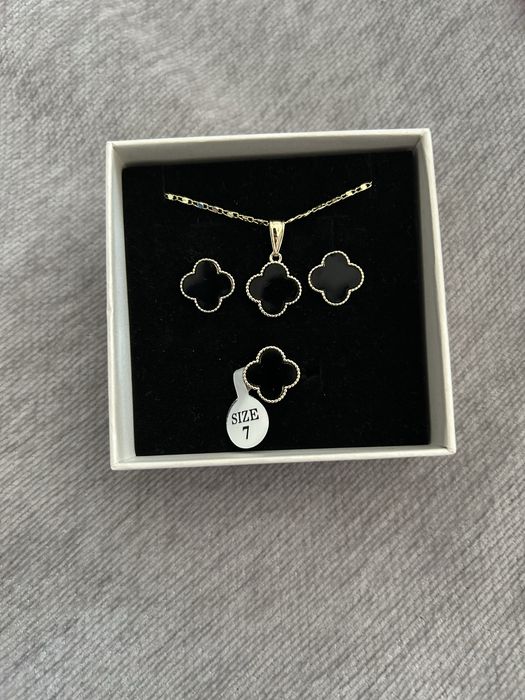 Серьги,цепочка,кольцо