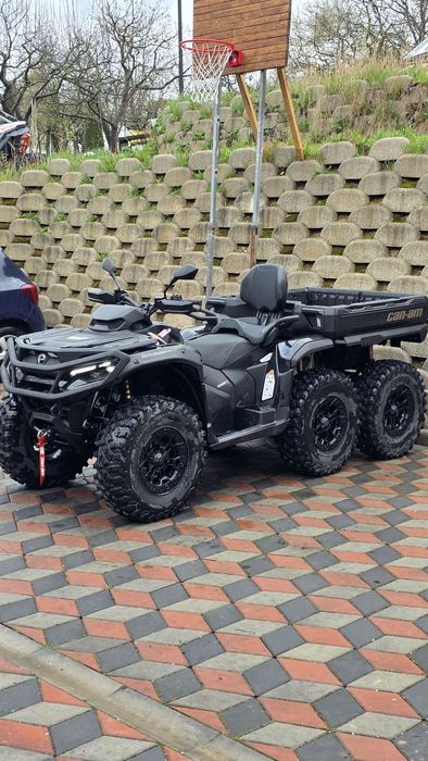 ATV Outlander MAX 6x6 Backcountry T Visco-Lok  inmatriculabil