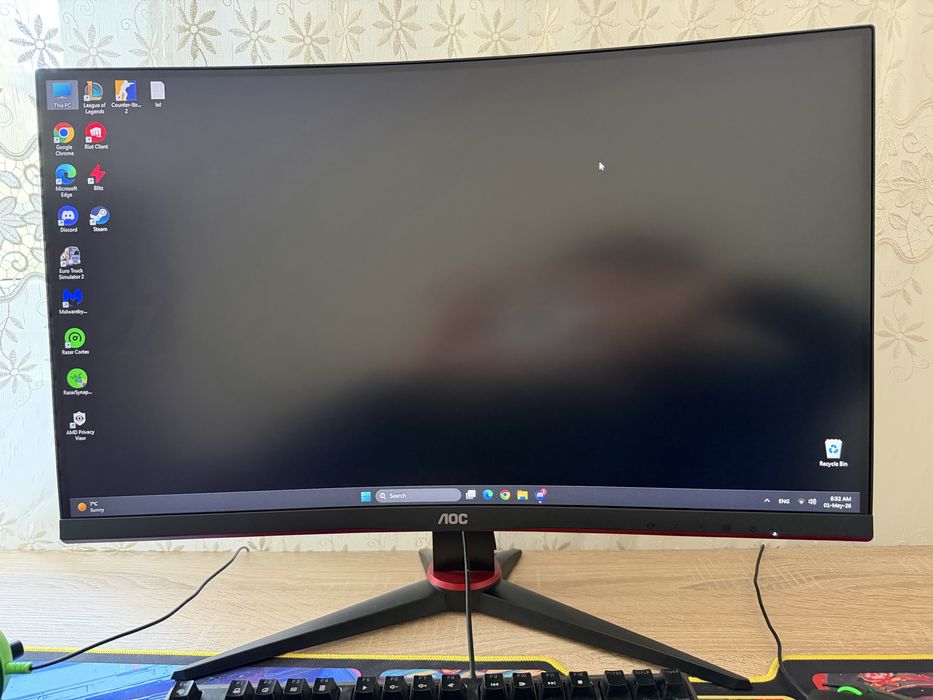 Vand minutor aoc 27”