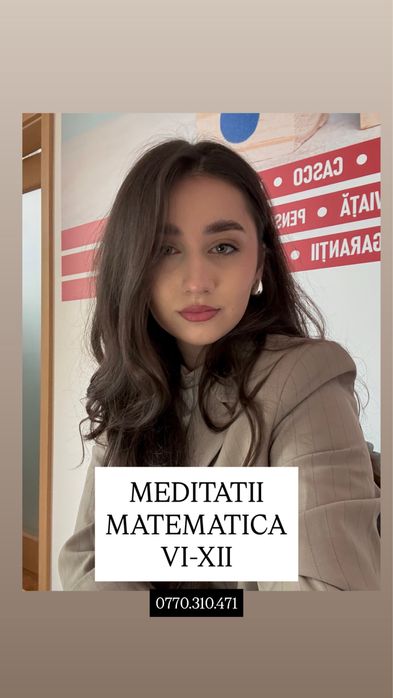 Meditatii matematica I-XII