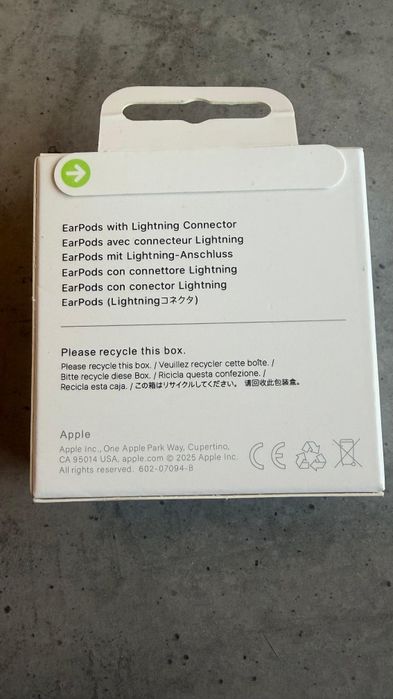 Casti apple earpods lightning
