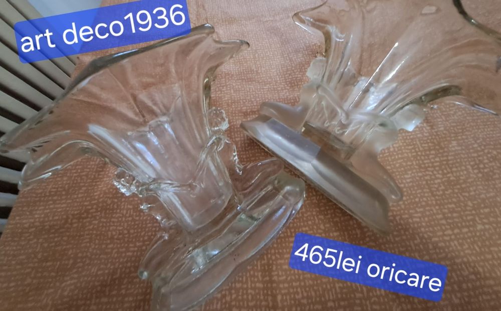 Vaze art deco albe