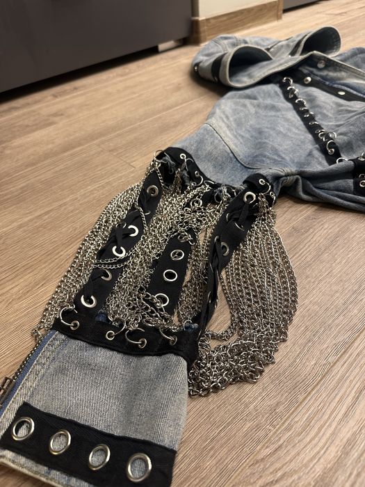 Дънково яке с метални вериги Джофра / Djofra