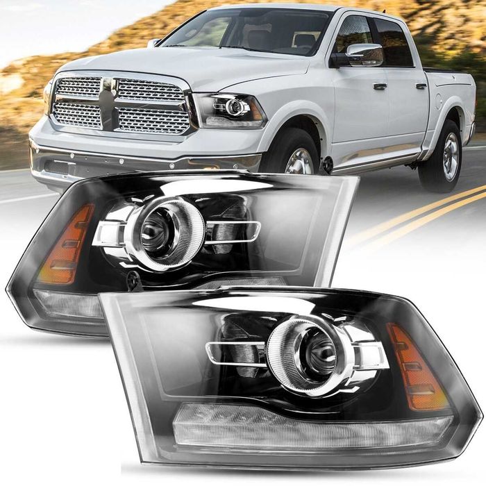 Комплект фарове за DODGE RAM 2013 - 2018 и Classic 2019 - 2023