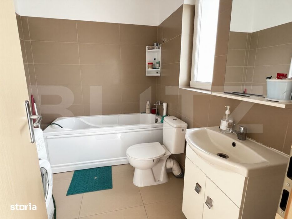 Duplex 3 camere 58.6mp utili, 250mp teren, complet mobilat utilat Buco