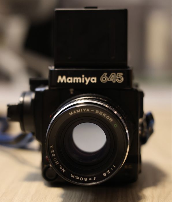 Camera foto format mediu Mamiya m645 super