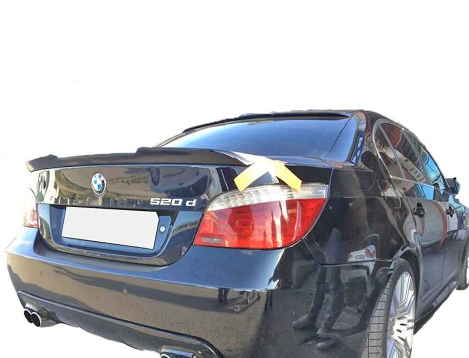 Бмв е60 Лип спойлер за багажник Заден Капак / BMW E60 Batman Spoiler