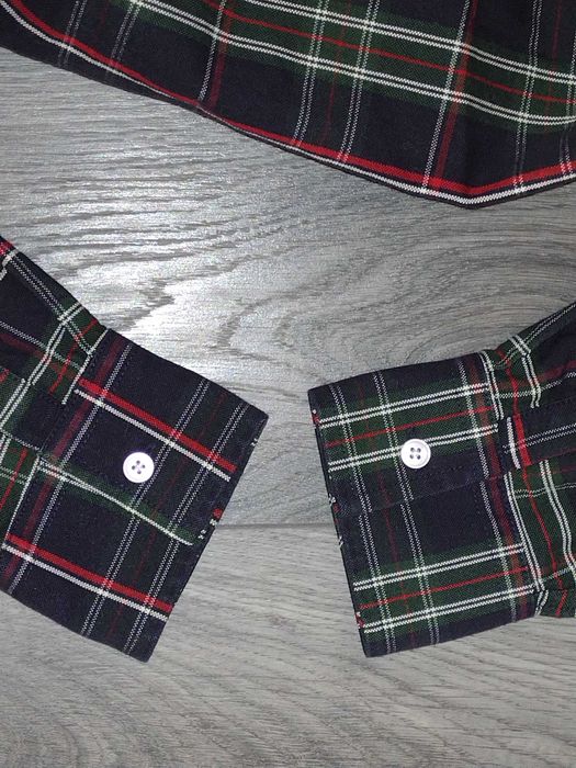 Camasa Fred Perry de dama bumbac verde alb rosu marimea M