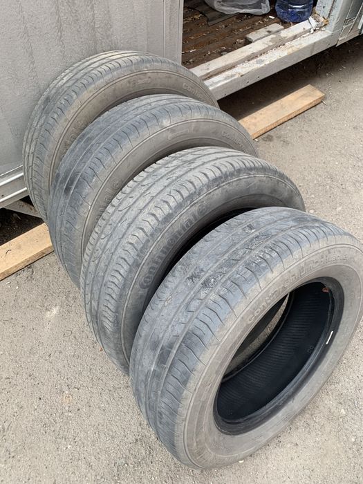 Шины летние б/у размер 15