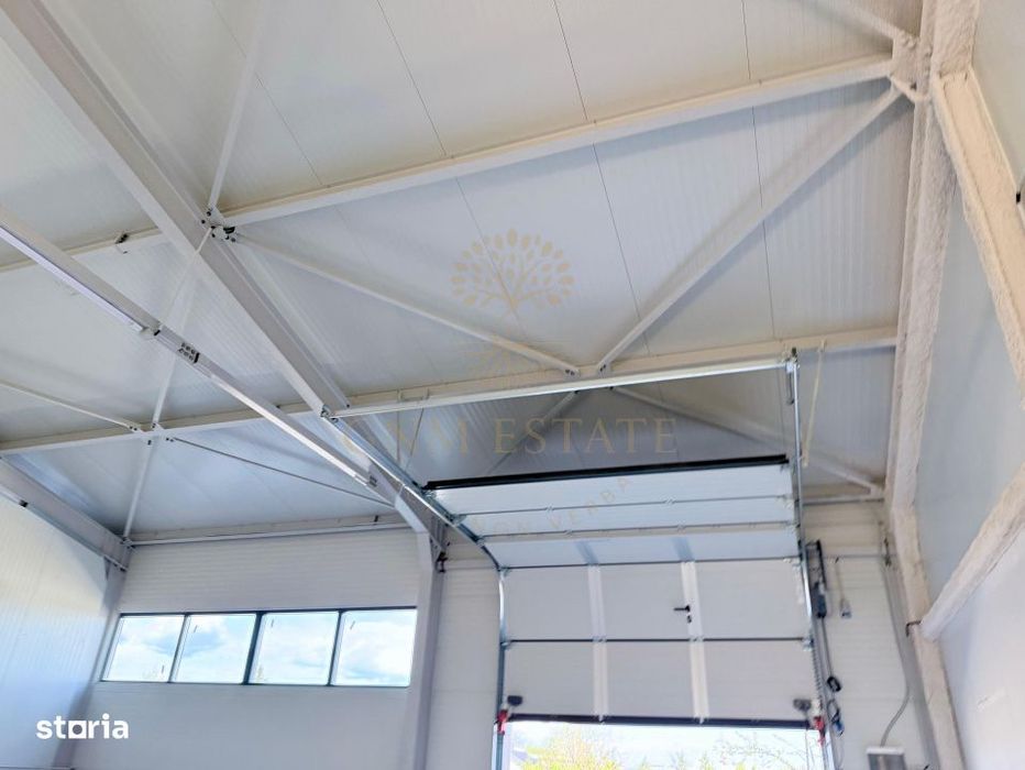 Hala industriala modulara cu showroom  Drum Intre Tarlale