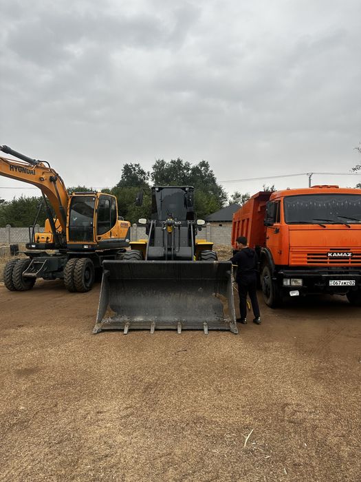 Услуги колесных эксковаторов