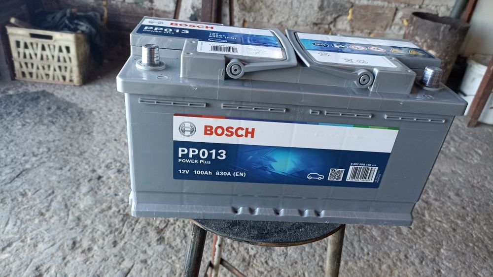 Акумулатор Бош  Power plus 100A . Нов