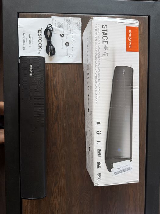 Soundbar Creative - чисто нов - пълен комплект