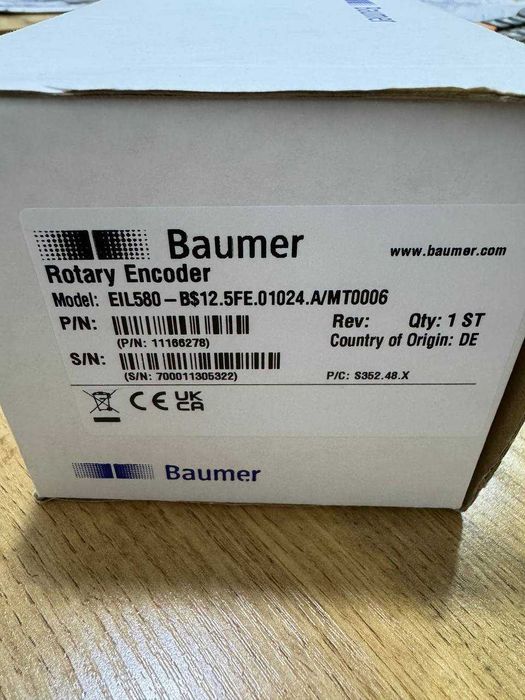 Baumer Rotary Encoder (Энкодер) EIL580-B$12.5FE.01024.A