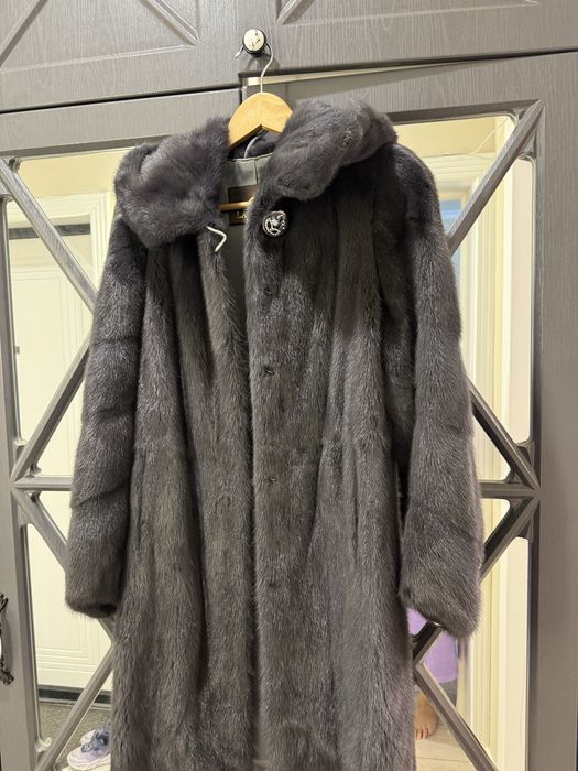 Норковая шуба б/у