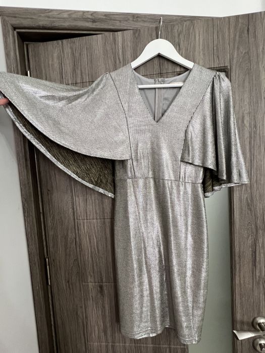 Rochie La Femme deosebita argintie - 36/S