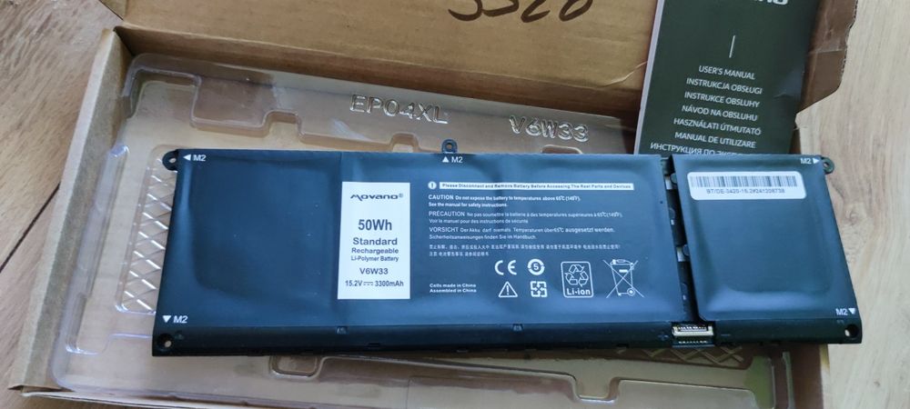 Baterie Laptop   Dell  V6W33.
