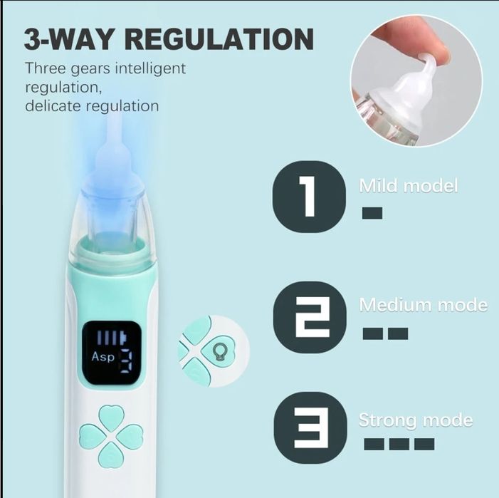 Аспиратор электронный для детей с музыкой