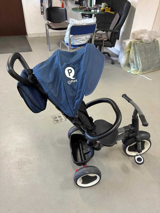 Tricicleta pliabila Qplay Rito+ Albastru