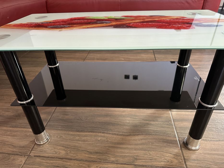 Coltar + masuta cu imprimeu fructe