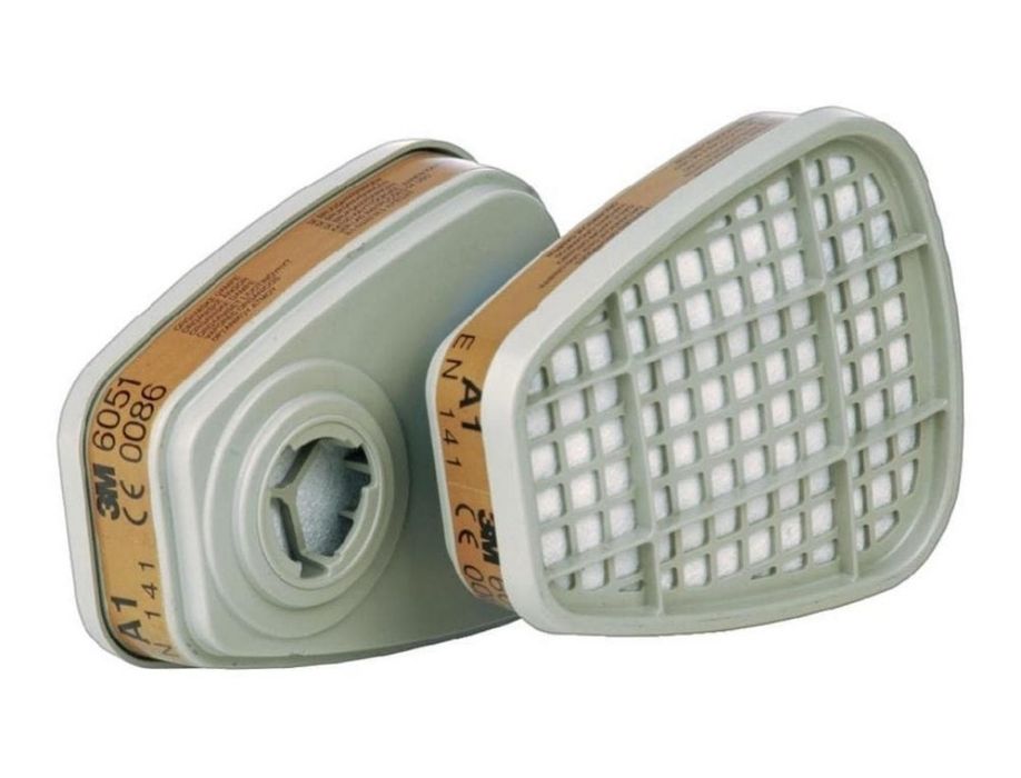 Mască 3M 6200 + filtre carbon prefiltre suprafiltre capace. Tot setul