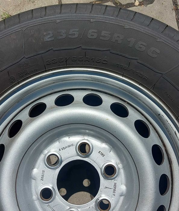 Jante Tabla Mercedes Sprinter Anvelope Vara Goodyear 235 65 r16C
