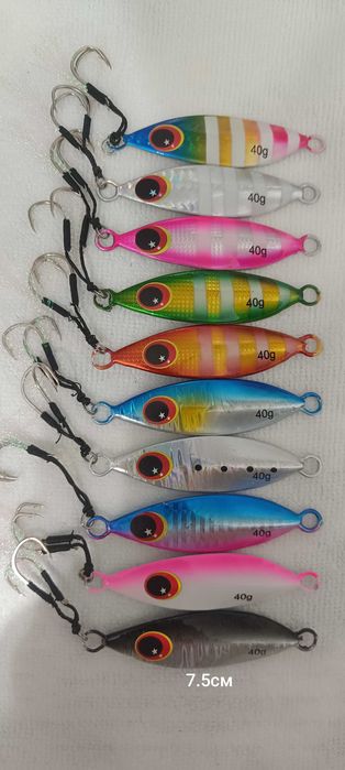 Пилкери (джигове) за морски риболов