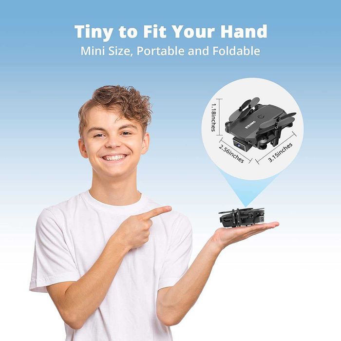 Дрон с камера - KIDOMO F02 Rc Plane 1080P с две батерии