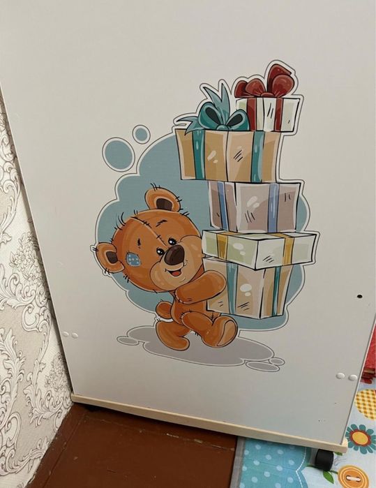 Детская кроватка манеж