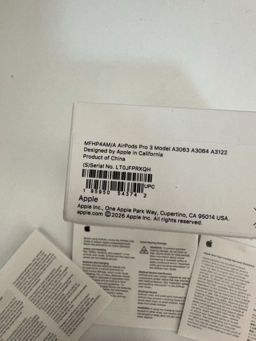 Air pods pro 3 sigilate