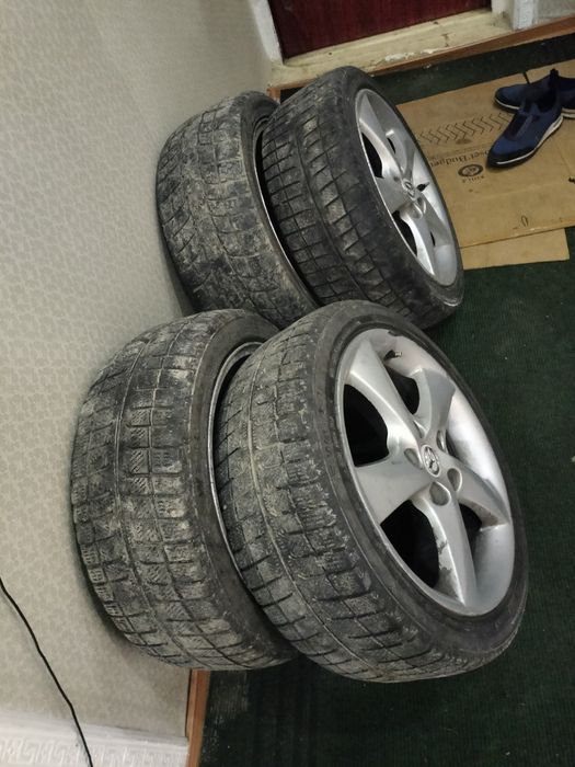 Титановые диски Mazda r17