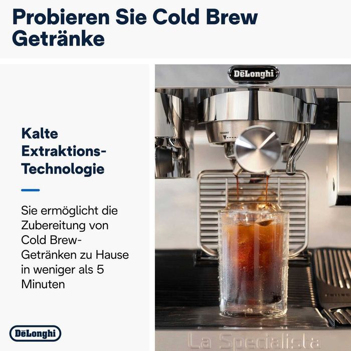 Delonghi Машина за еспресо La Specialista Maestro Cold Brew EC9865.M