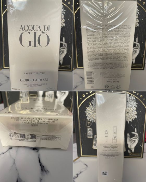 Aqua di Gio 200 ml parfum original