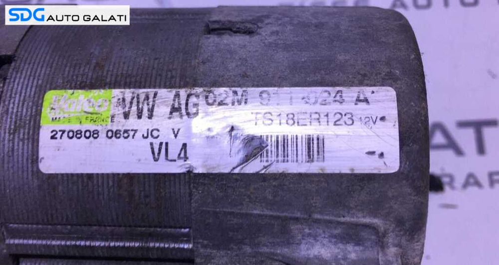 Electromotor cu 12 Dinti Volkswagen Arteon 2.0 TDI DFHA DSRB DFGA DBGA DSRA DTSA DTSB DXPA 2012 - 2016 Cod 02M911024A TS18ER123 [B3624]