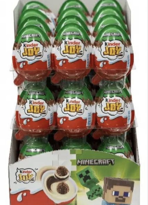 Kinder joy minecraft, киндер джой майнкрафт