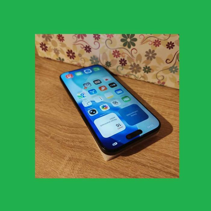 Telefon Apple iPhone 16 PRO MAX 256GB Blue Titanium - Baterie 96%