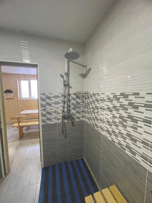 Баня на дровах с бассейном