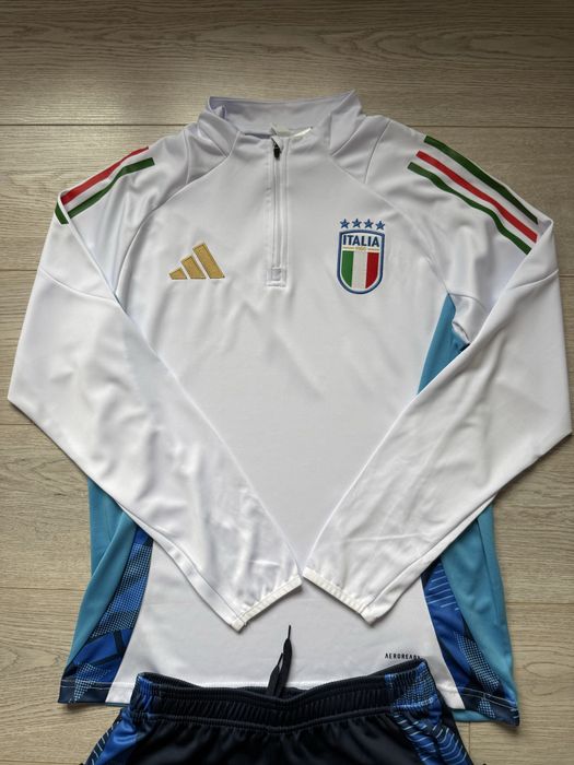 Trening Italia Tracksuit 24/25 – Set Complet Fotbal, Mărimea M