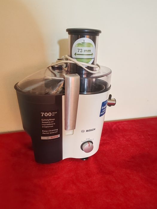 Storcator Bosch MES25A0 pentru fructe si legume, putere 700W, alb
Mode