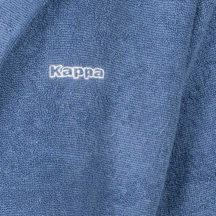 Халат за баня Kappa, 100% памук, син, S/M или L/XL, унисекс модел