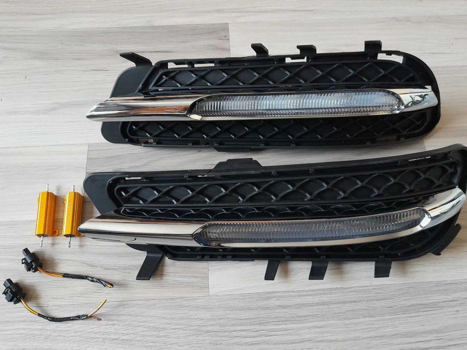 Mercedes Benz W212 DRL дневни светлини лед фарове