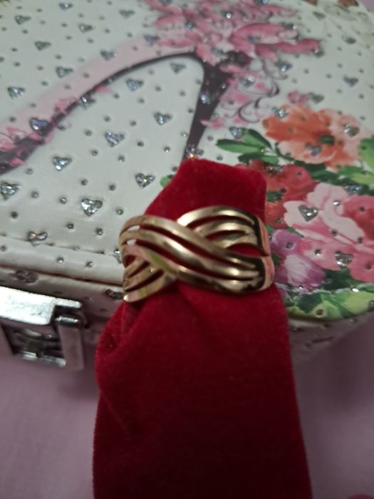 Кольцо золотое Россия 585