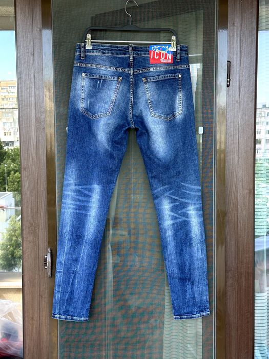 Мъжки дънки DSQUARED2 (Made in Italy / ICON) - размер 48 (М) / ОРИГИНАЛ